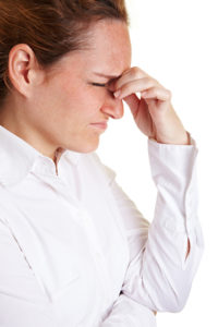 nose twitching stress